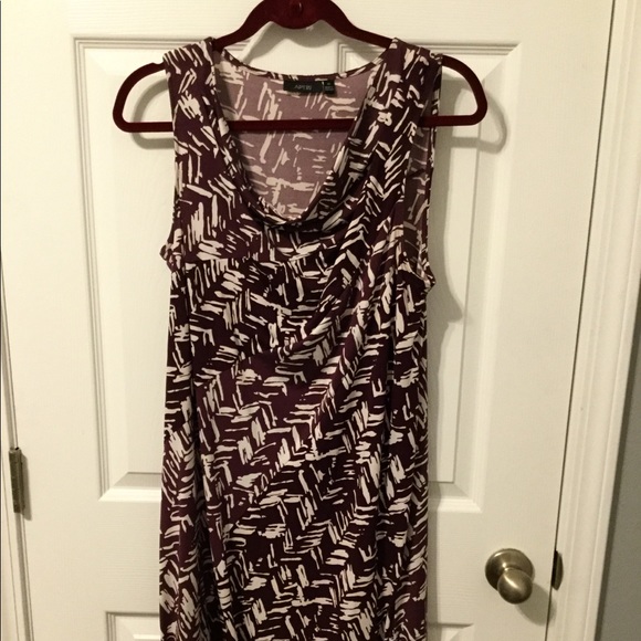 Apt 9 Purple Geometric Dress - Picture 2 of 4